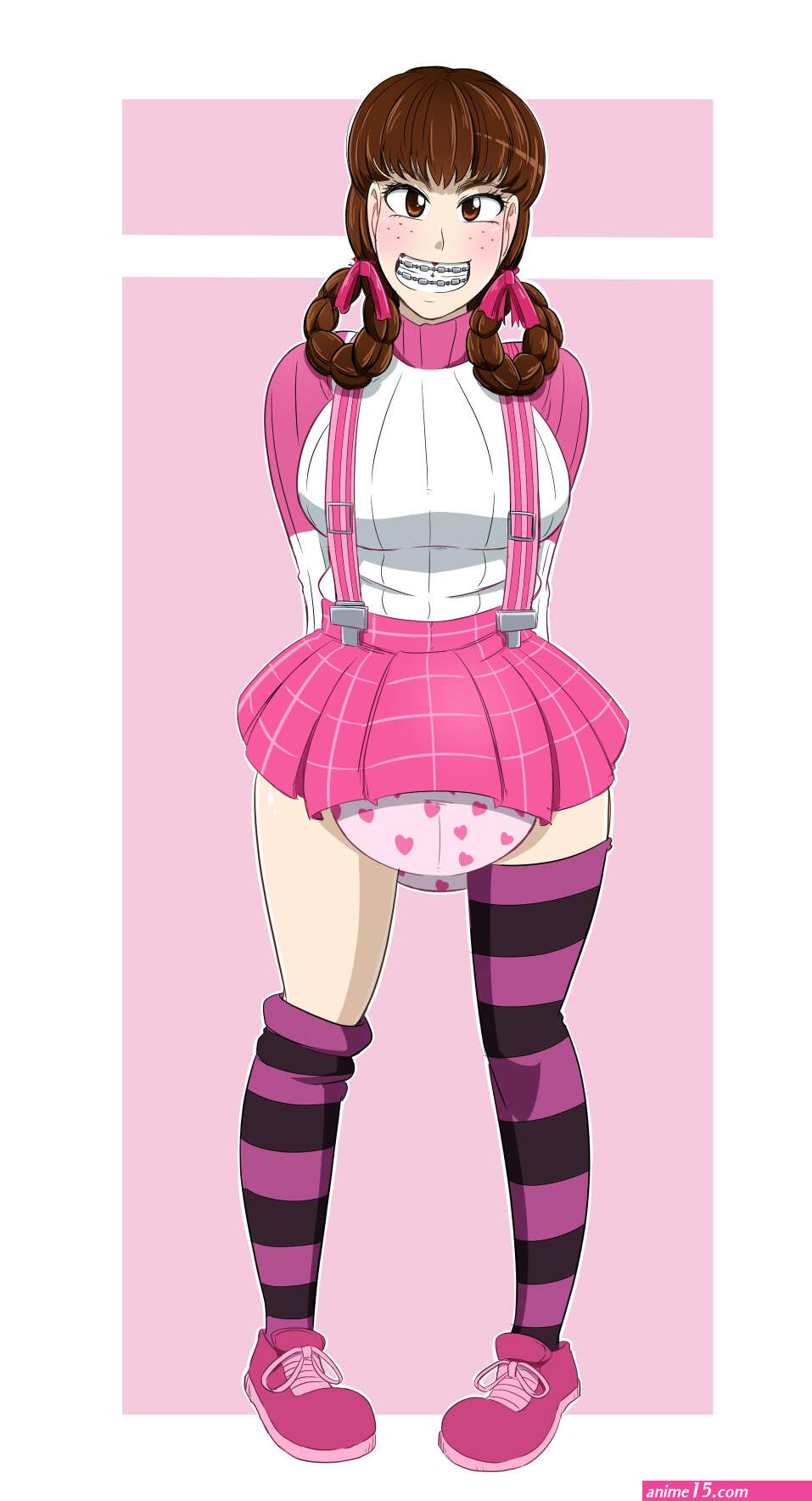 Kobi-Tfs on X: A Patreon request for me make a dork out of a supporter I dont auto put diapers on my nerd girls they just so happen to be a diaper