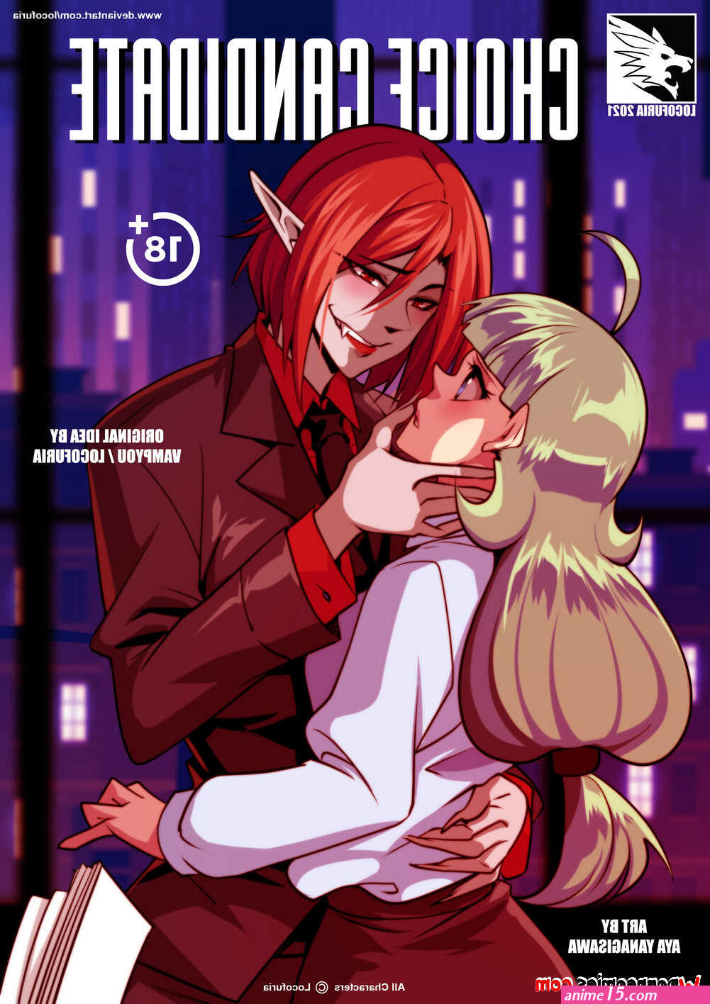 Porn comic Choice Candidate. Locofuria Sex comic vampire brought her
