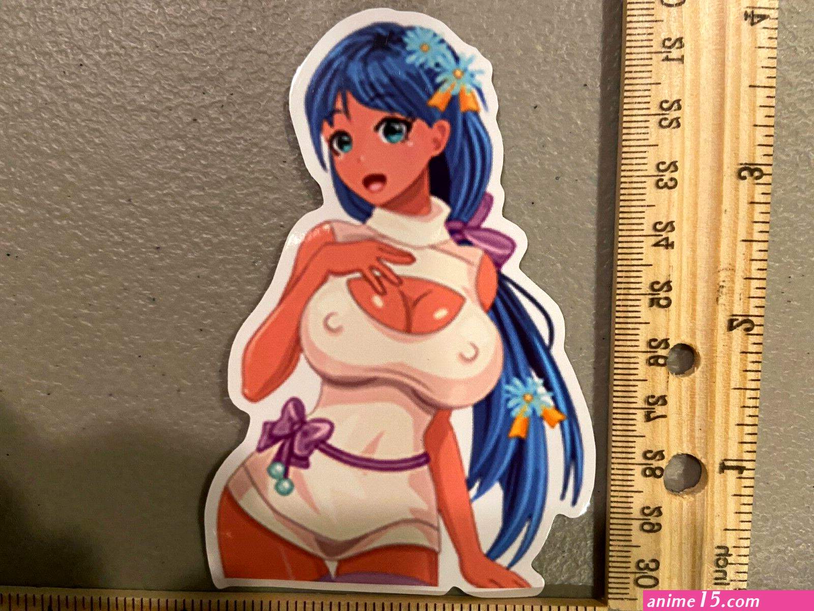 New Sexy Anime Girl Woman Big Boobs Ass Bikini Cute Meme Decal Sticker Car Truck