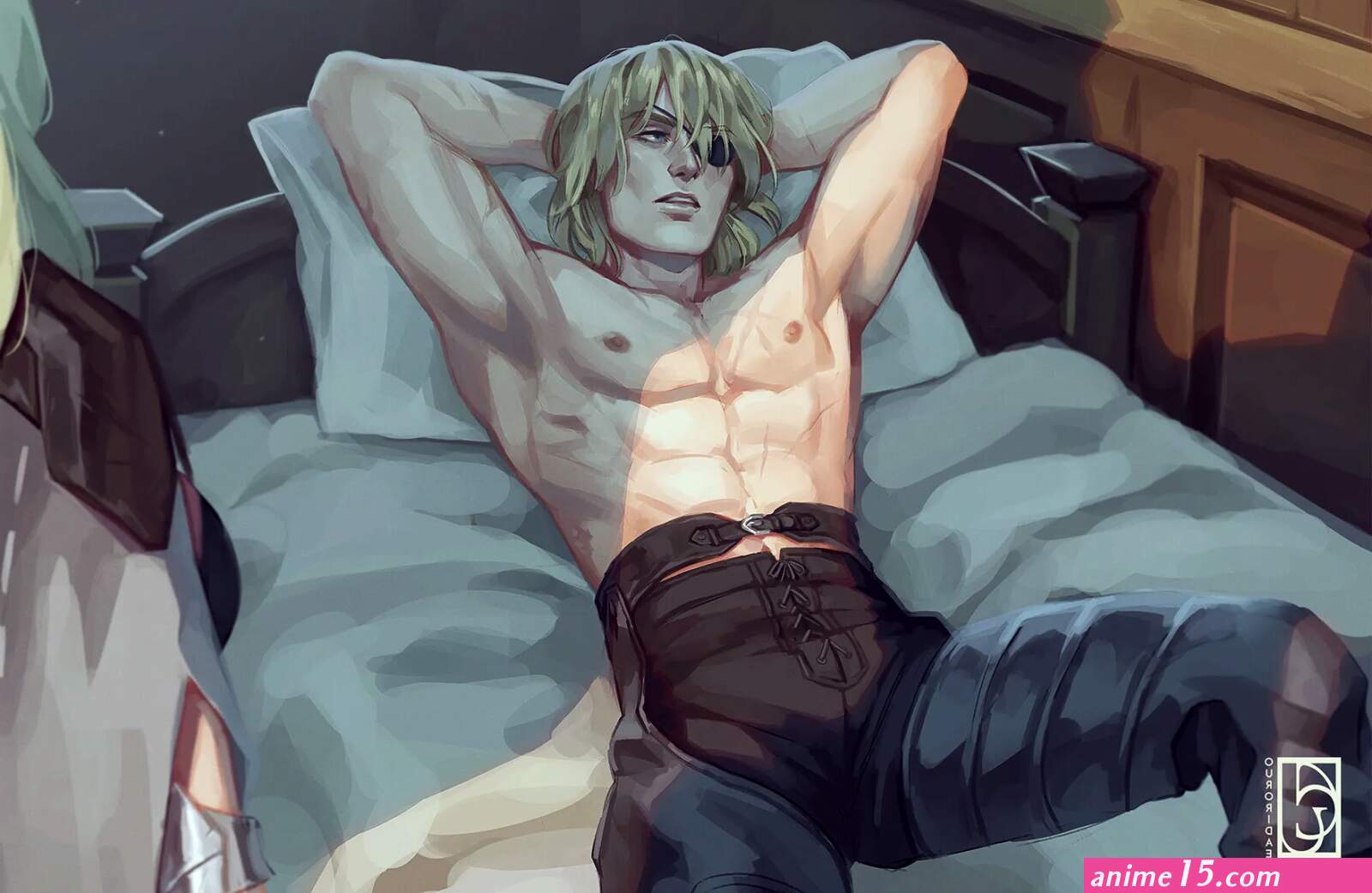 Chicos anime desnudos