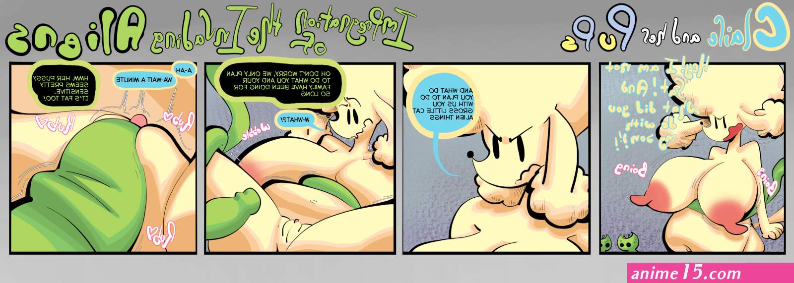 COMIC: Impregnation of the Invading Aliens by Public-Access on Newgrounds