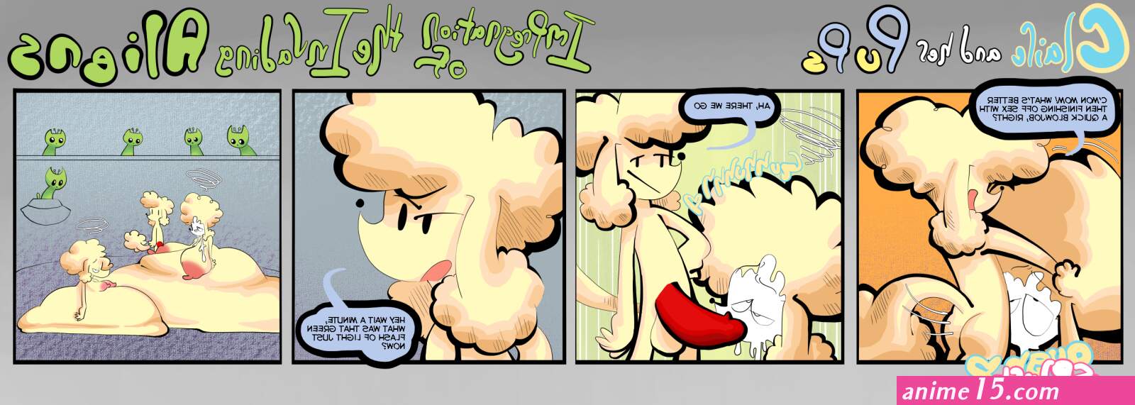 COMIC: Impregnation of the Invading Aliens by Public-Access on Newgrounds