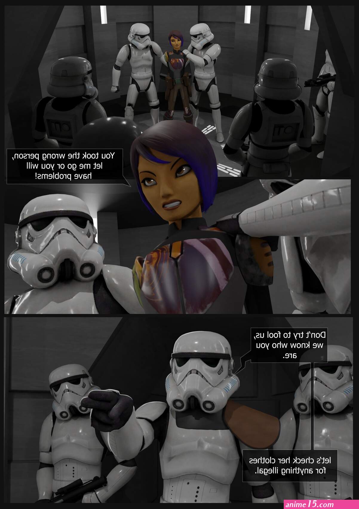 Sabine In Custody- Apulaz Star Wars