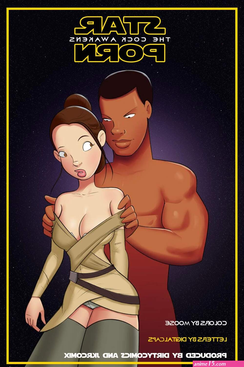 The Cock Awakens Star Wars Dirty Comics Porn Comic