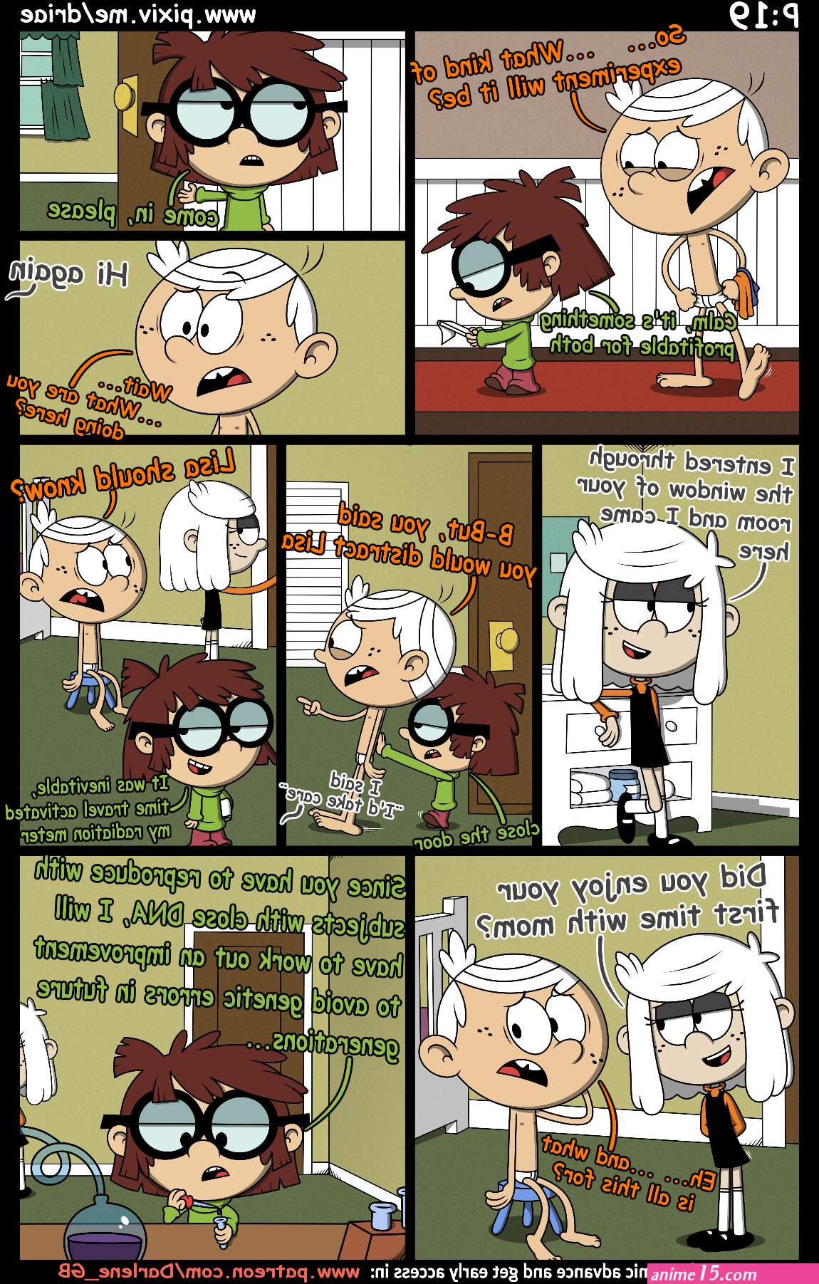The Loud Timeline Porn comic Cartoon porn comics Rule 34 comic