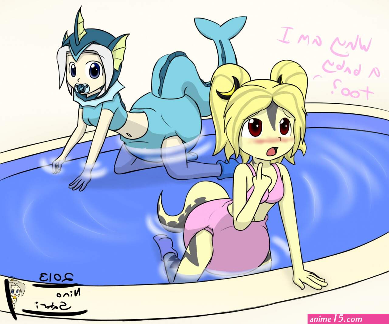 COM: Serenity Pool Day ABDL by Sage182 -- Fur Affinity dot net