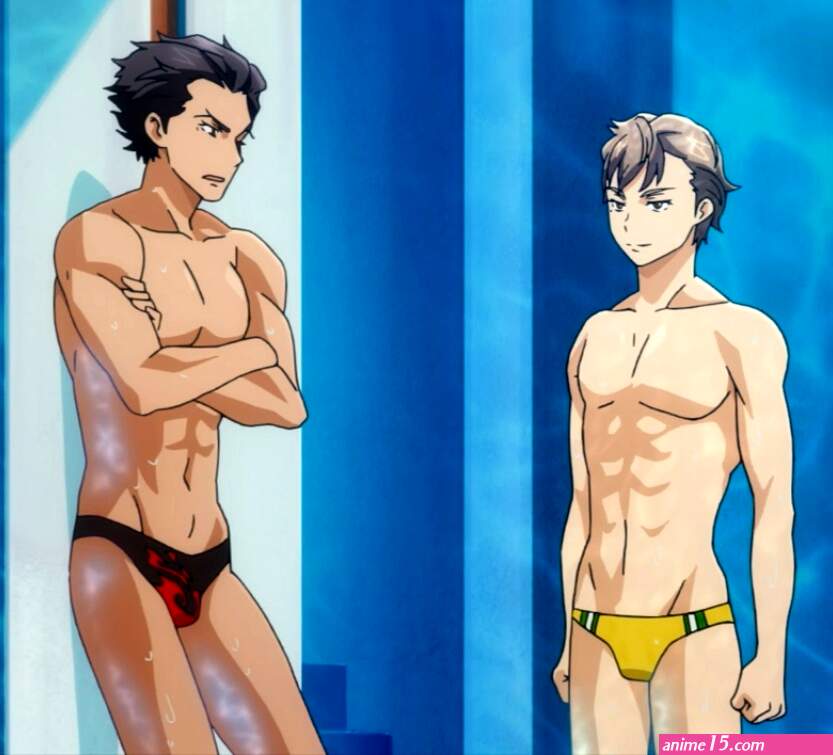NYSocBoys Beefcake and Bonding: Dive!!: Japanese Anime Featuring Bulges Biceps and Longing Gazes