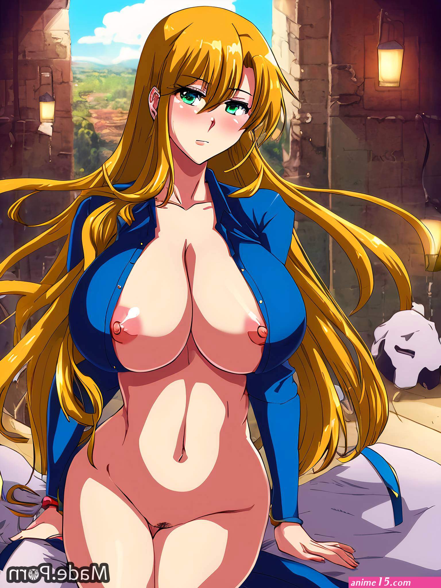 Porn image of anime nude big tits huge boobs 20 created by AI