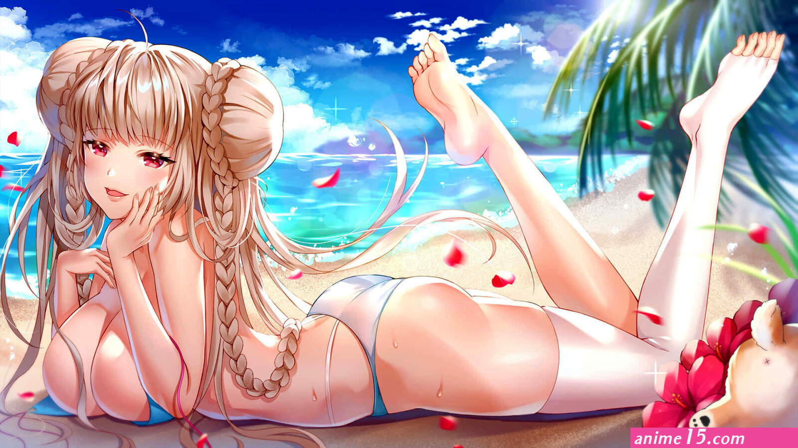 Download Sexy Image Anime Girl In Bikini Wallpaper