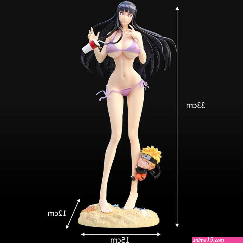 Anime Sexy Figure Bikini Beach Boruto Hyuga Hinata 33-