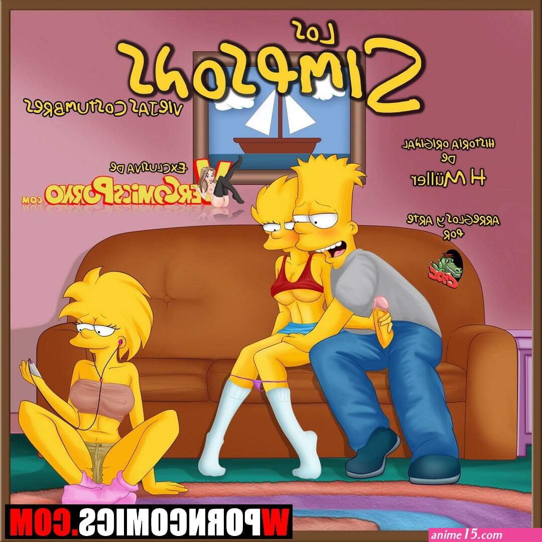 Porn comic Simpsons Bart cachindo