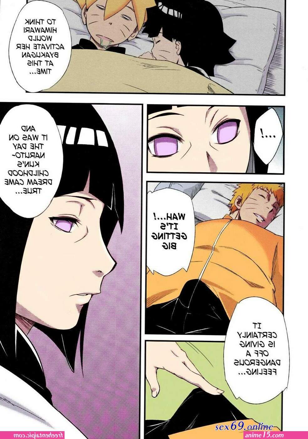 hinata and himawari go sex comic