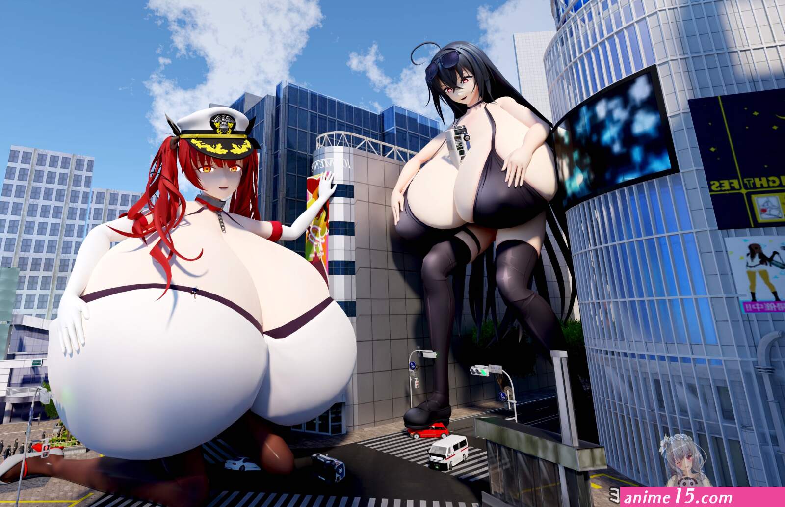 Okaeri Dome Commissions: Closed on X: Trouble Downtown