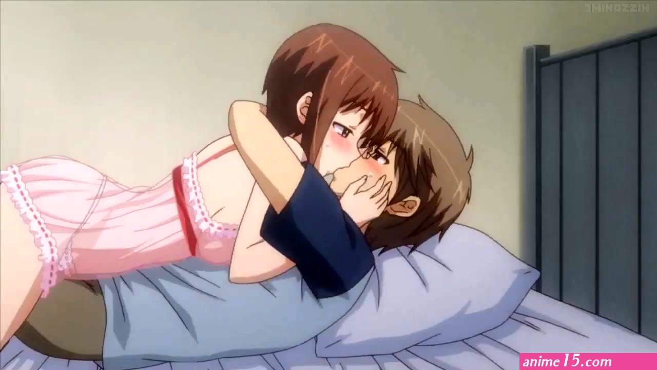 UNCENSORED Anime Ecchi Kiss Scene