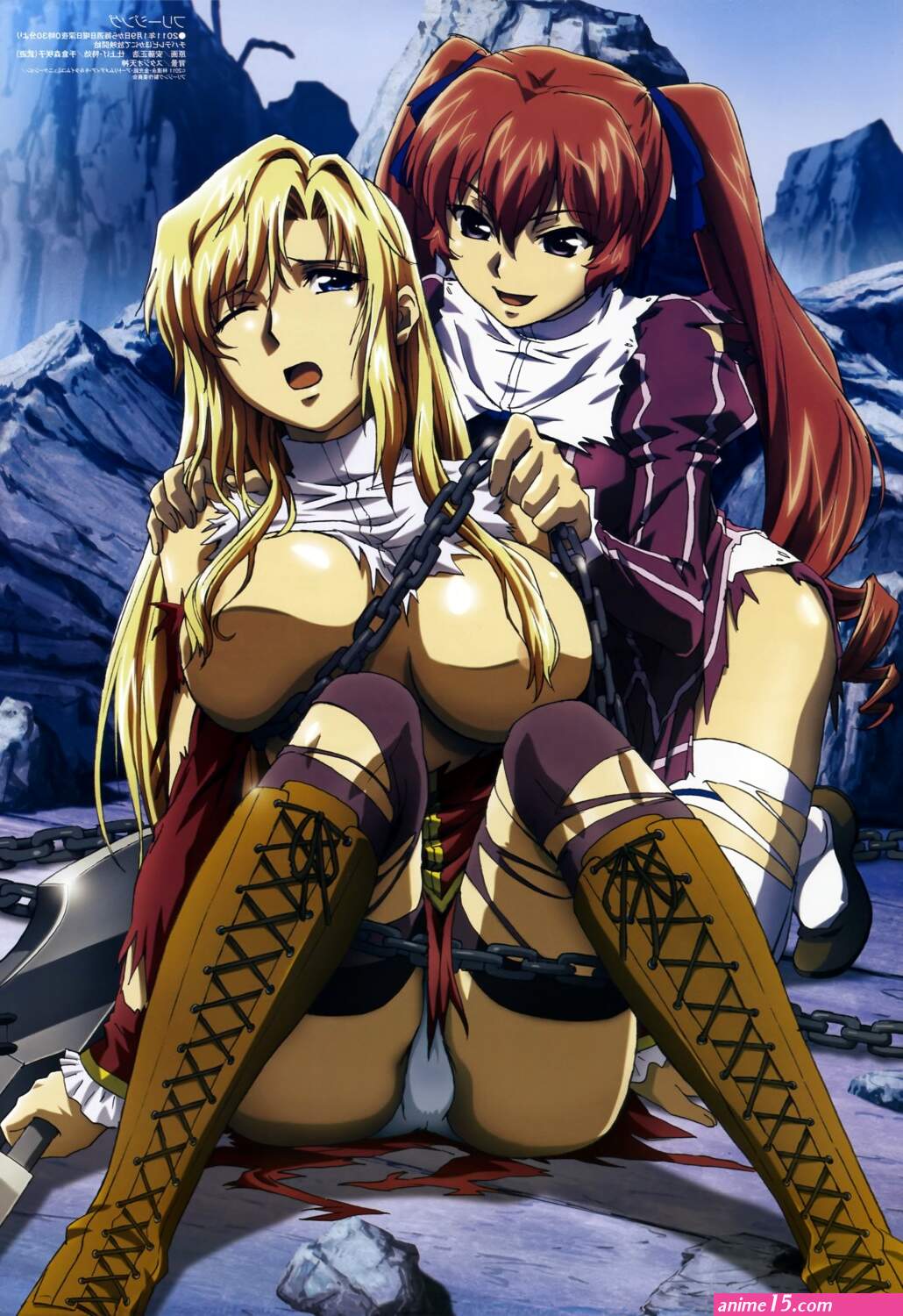 Freezing Anime Bondage