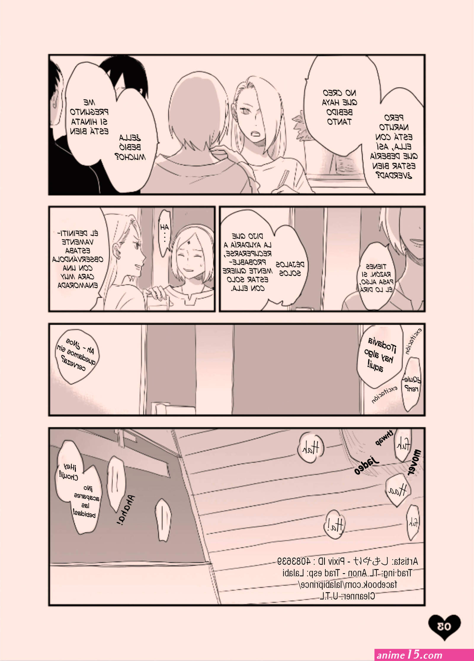Comic Naruto y Hinata Follando en el Sofa Orgasmo