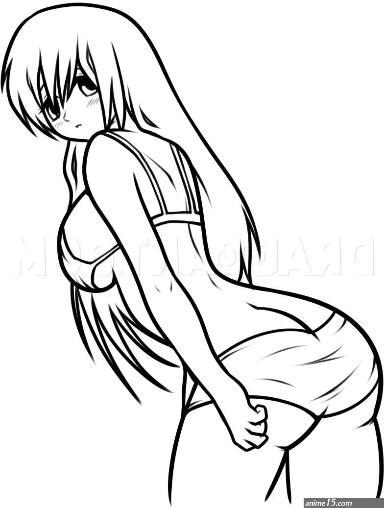 How To Draw A Sexy Anime Body Step by Step Drawing Guide by Dawn