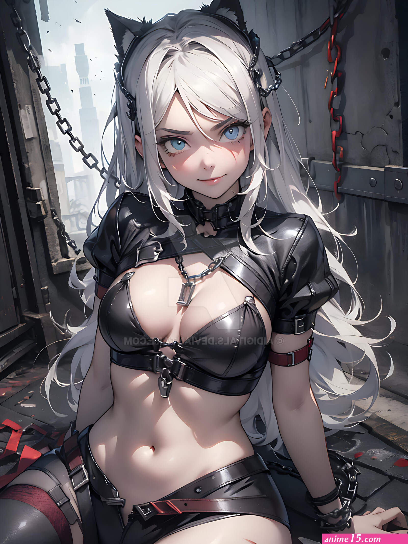 HOT BONDAGE BABE by AiDigitals on DeviantArt