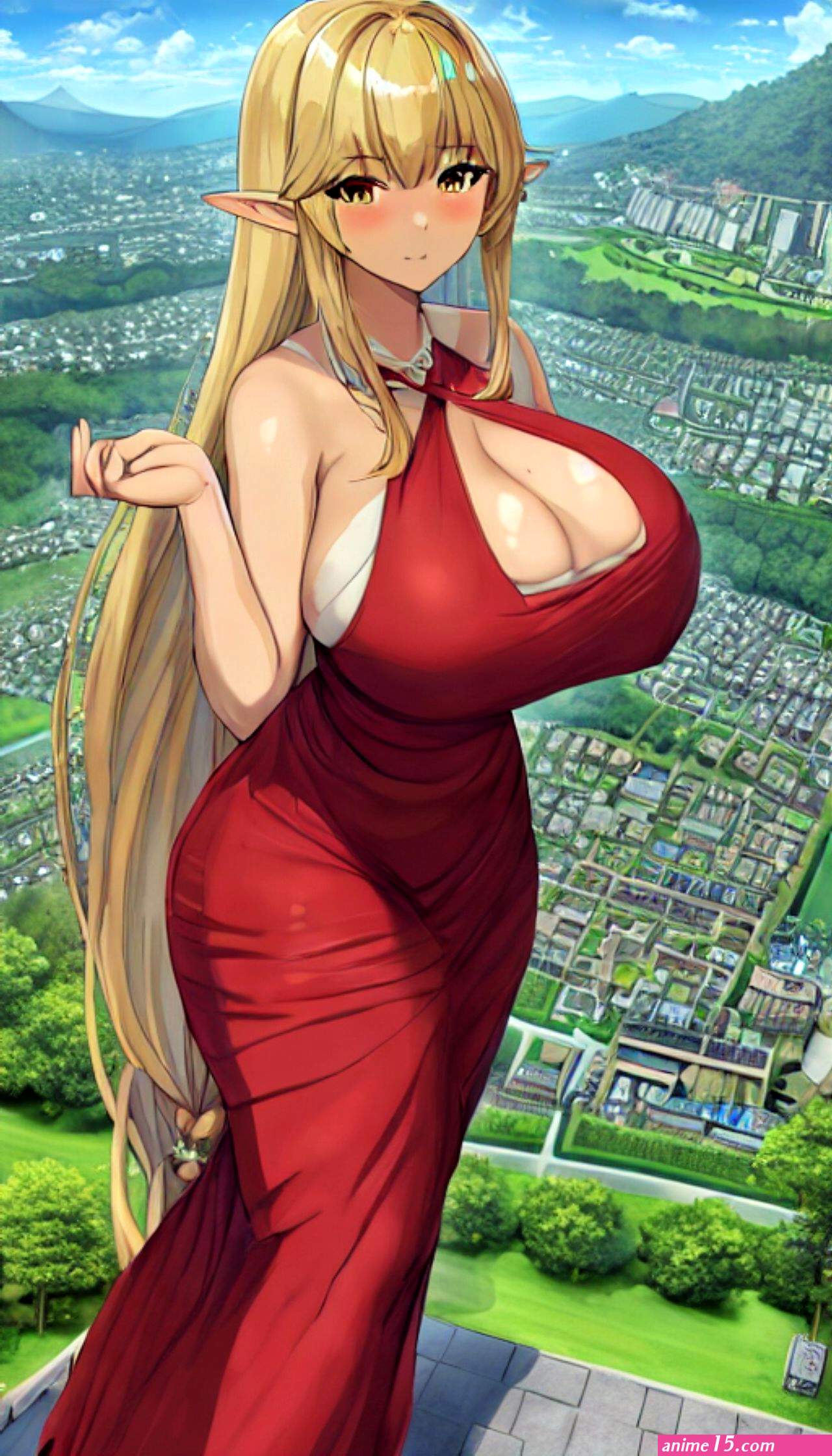 fat ass dark skin big titty anime girls with AI anime girls