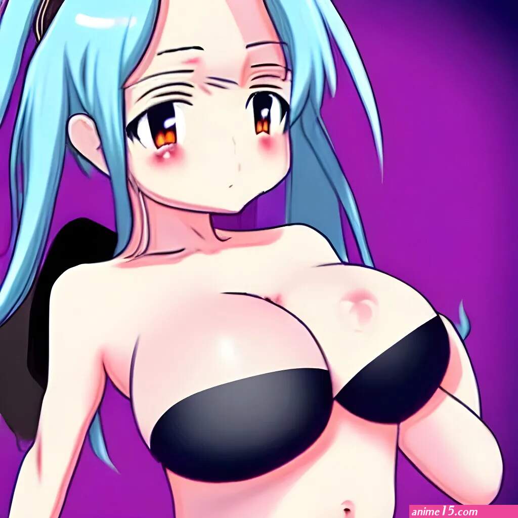 big boob anime girl