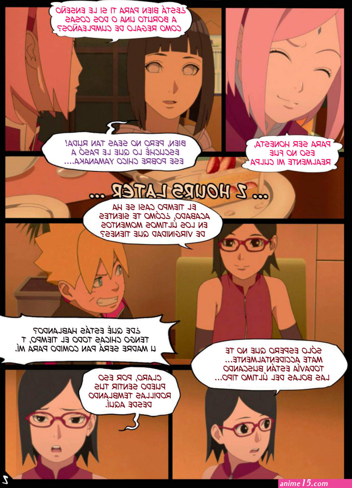 Borutos Birthday Gift Spanish