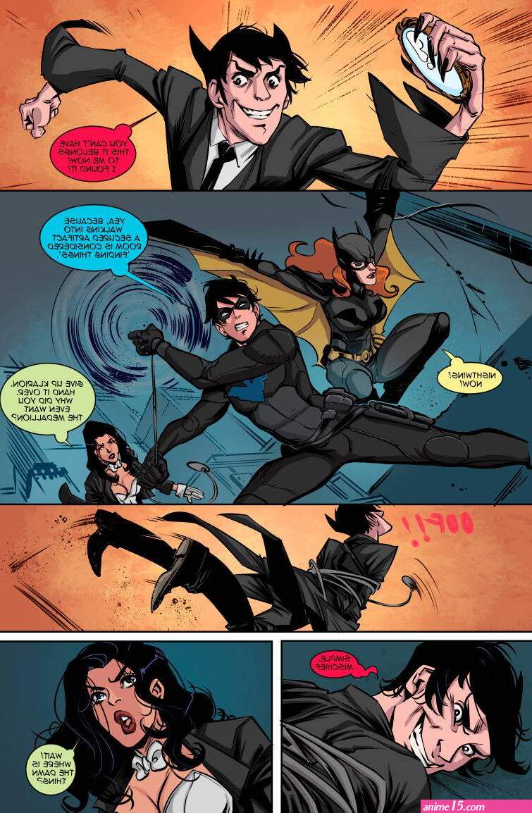 Young justice: That feels amazing batgirl