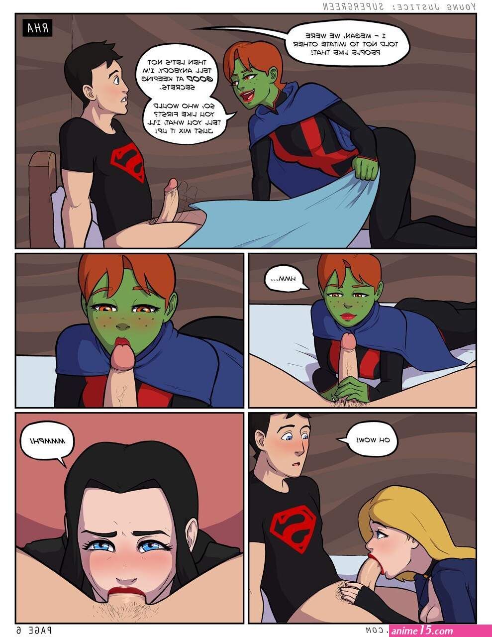 Young Justice: Supergreen Hentai english 07