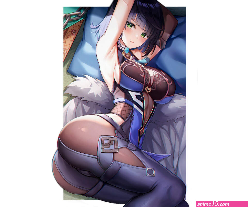 girl hot sexy ass anime pretty butt big boobs 960x800