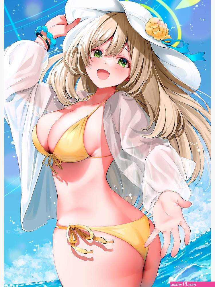 Hot Izayoi Nonomi Bikini Blue Archive Lewd BA Sexy Boobs Ass Butt Panties Lewd Anime Hentai Girl Art Board Print for Sale by Pink Petals