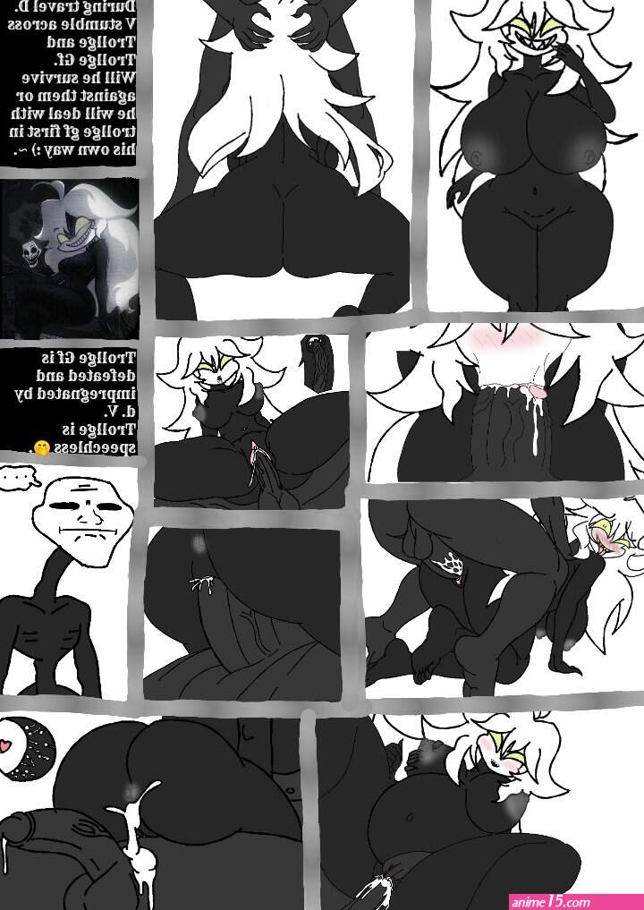 Anti on X: Fnf Nsfw mini comic made. D.Vs first encounter with Trollge Gf. Warning 18 content. No haters or minors here.