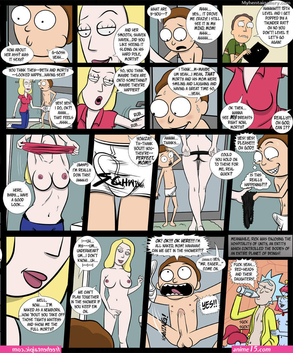 rick and morty hentai comic