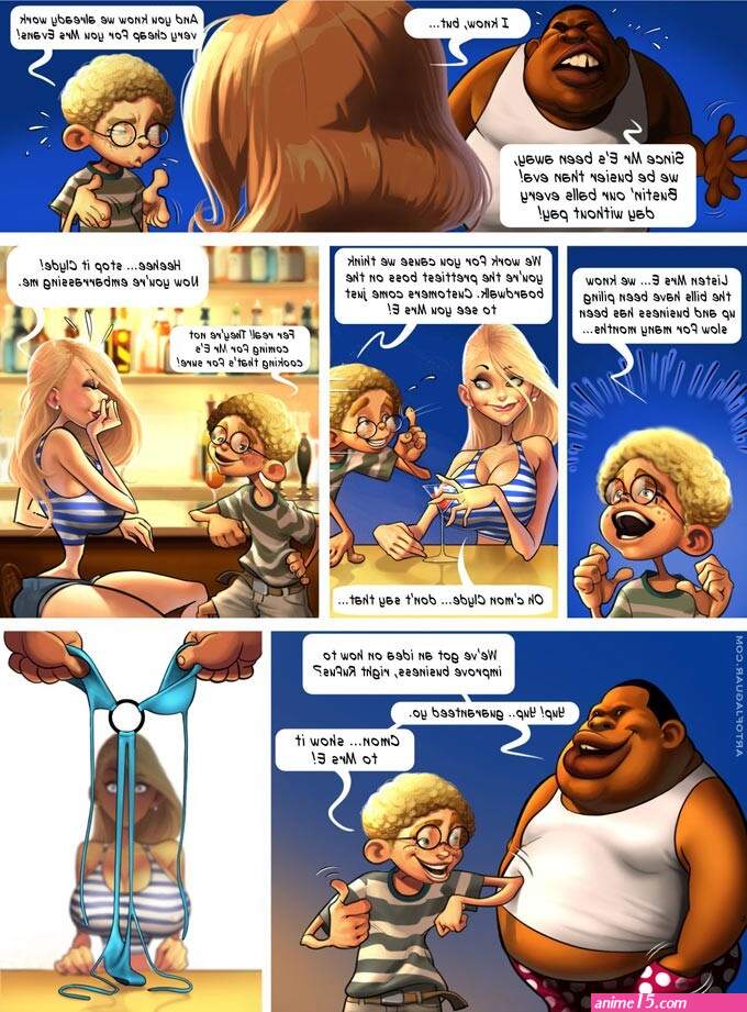 Busty milf sex comic