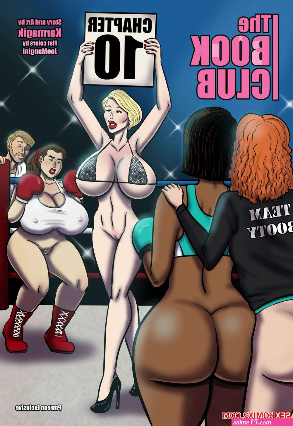 Porn comic The Book Club. Chapter 10. Karmagik Sex comic MILFs love to