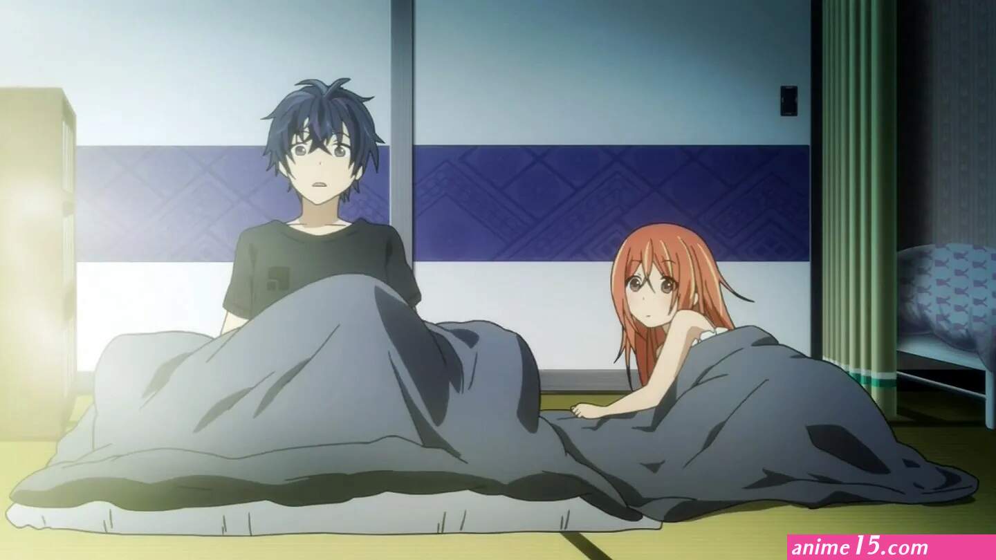 Anime boner gif
