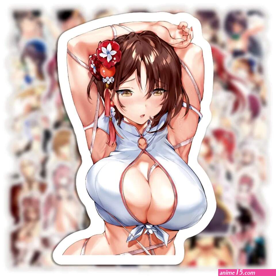 HOT Cartoon stickers HOT 541 102050pcs Anime Sexy Waifu Hentai Stickers Pin-up Girl Laptop Luggage Phone Car Sticker Vinyl Decals Waterproof Adult Gift