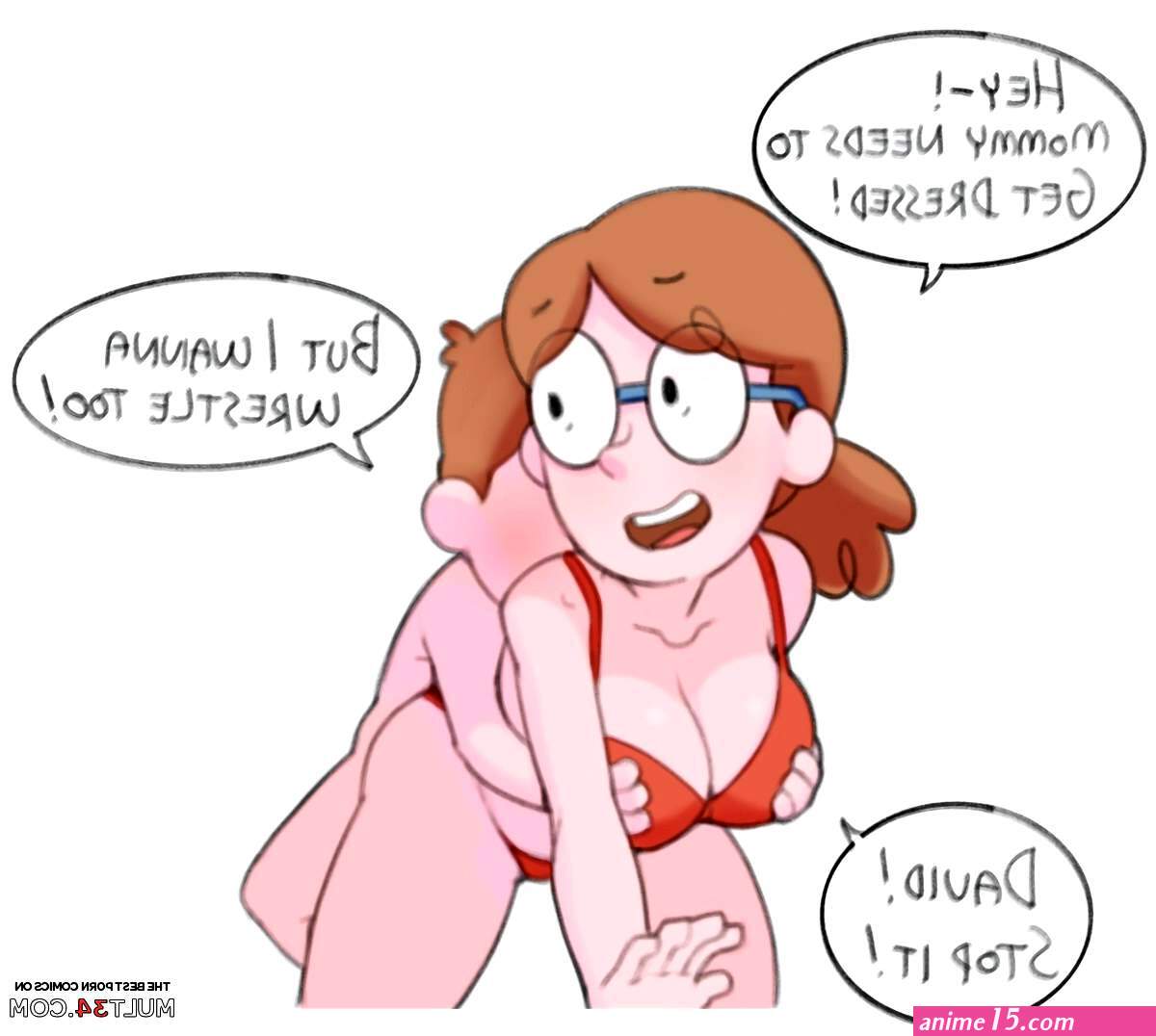 Davids Mom porn comic