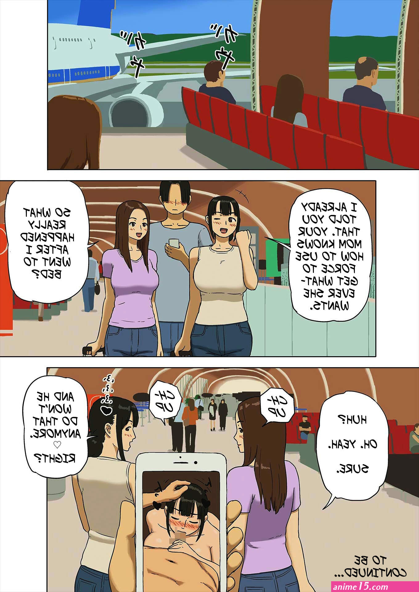 Son Forces Mom Comics