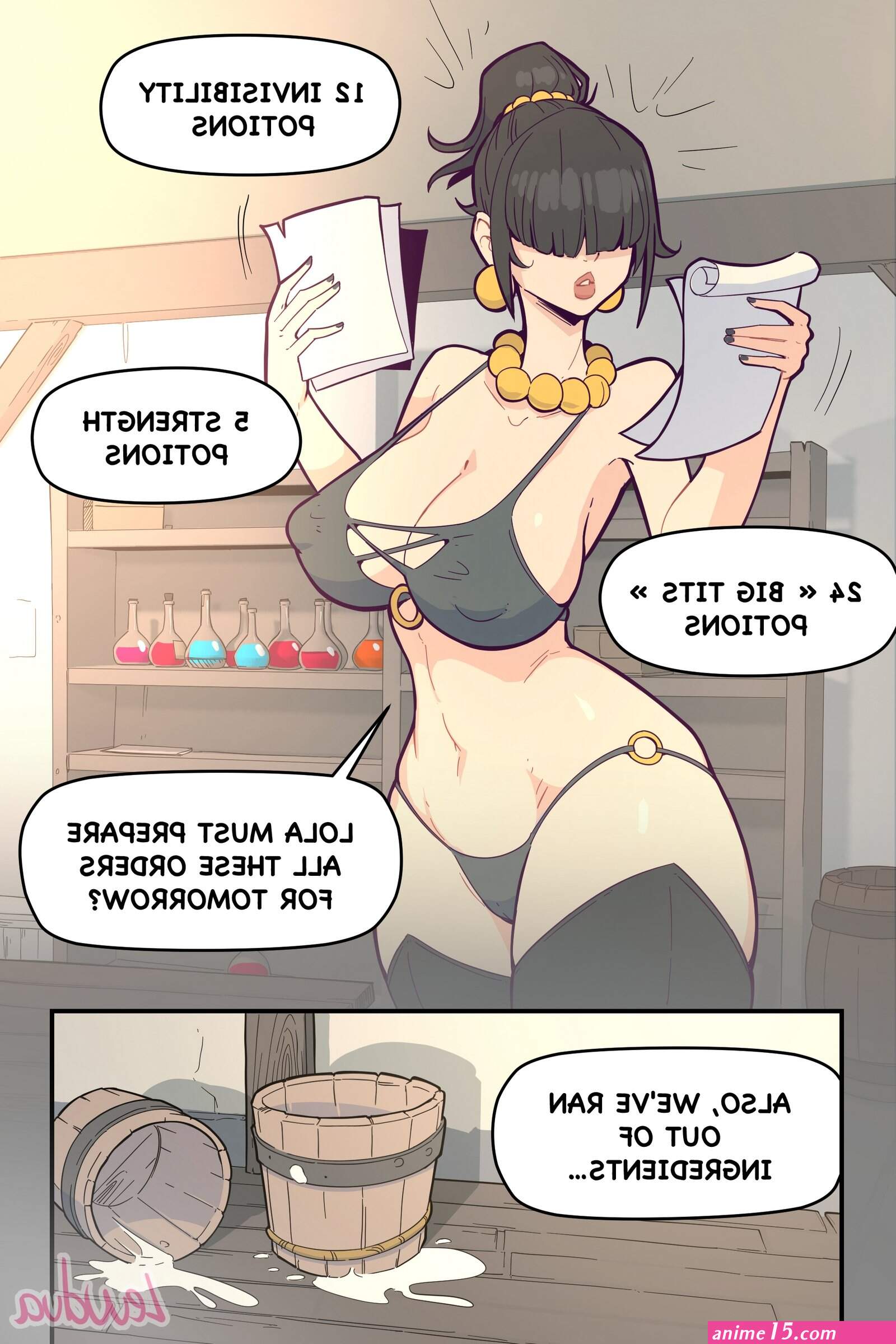 Lolas Mom comic porn
