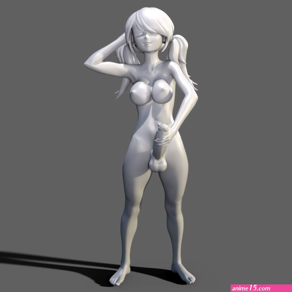 OBJ Anime Dickgirl 3D- Cults