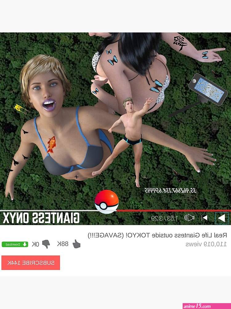 Vore In The Giantess Forest Postcard for Sale by growgiantess