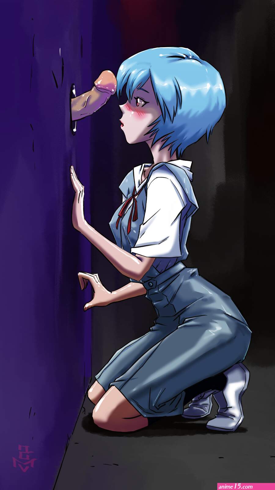 Rei Gloryhole 02 by SMV