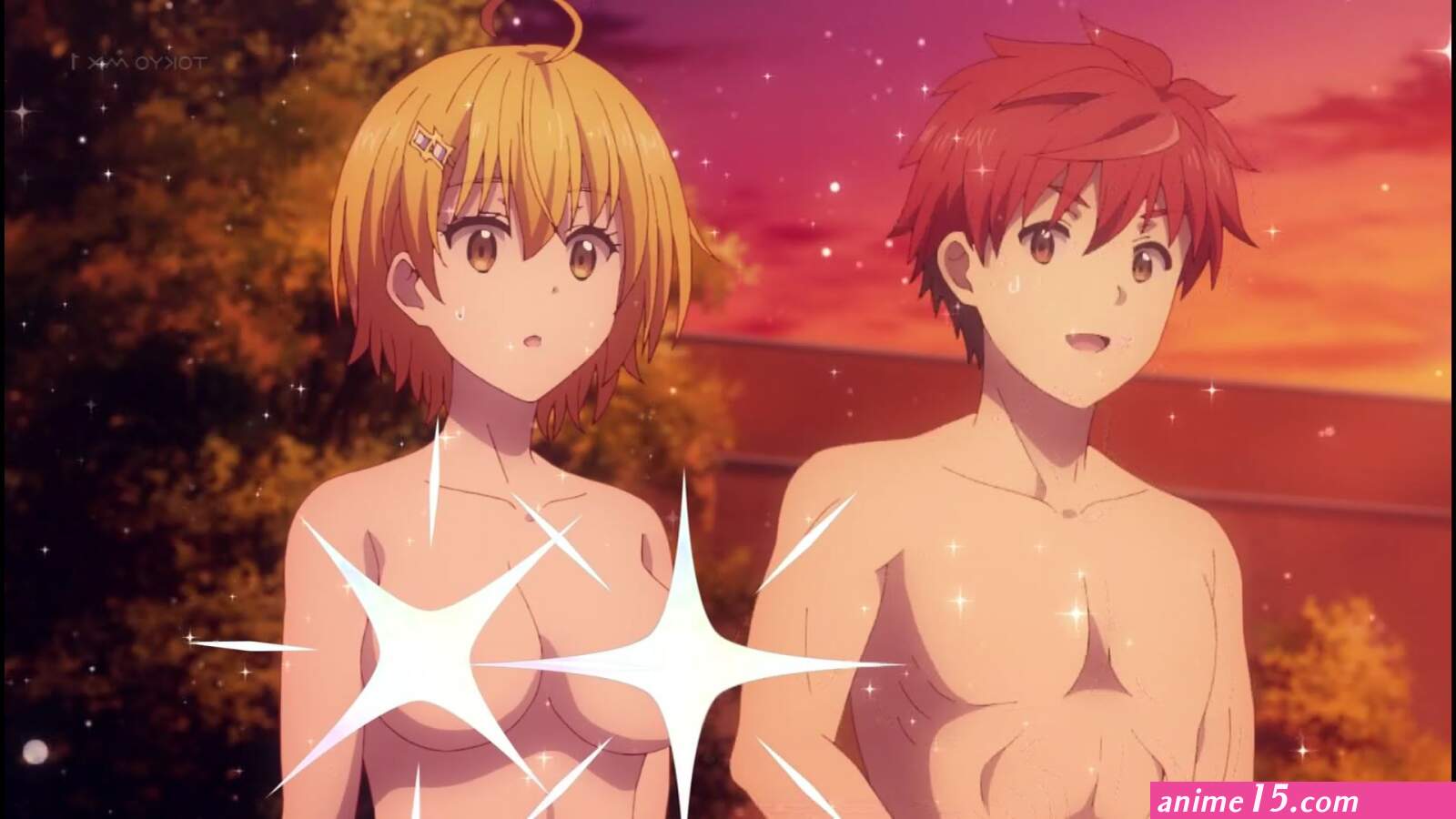 Anime De-class formation Exeros erotic scene girl is naked in one episode