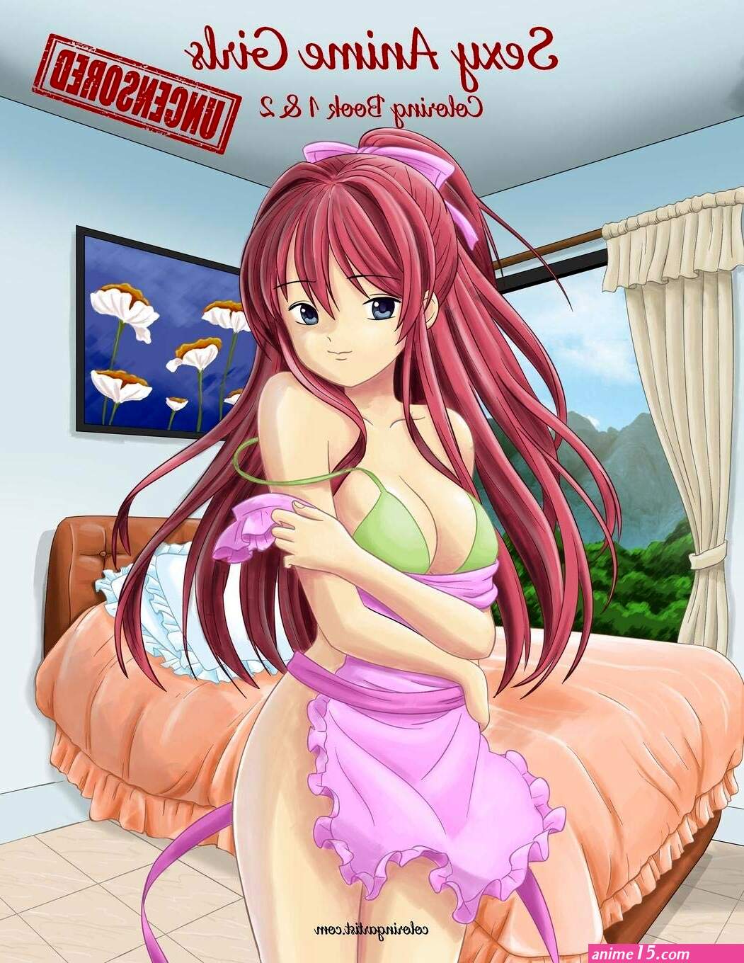 Sexy Anime Girls Uncensored Coloring Book for Philippines
