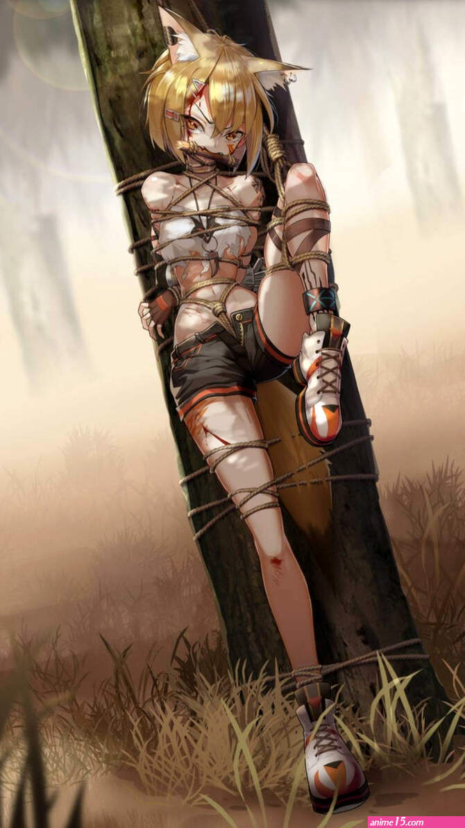 Sexy anime girl tied up by Ilikebdsmm on DeviantArt