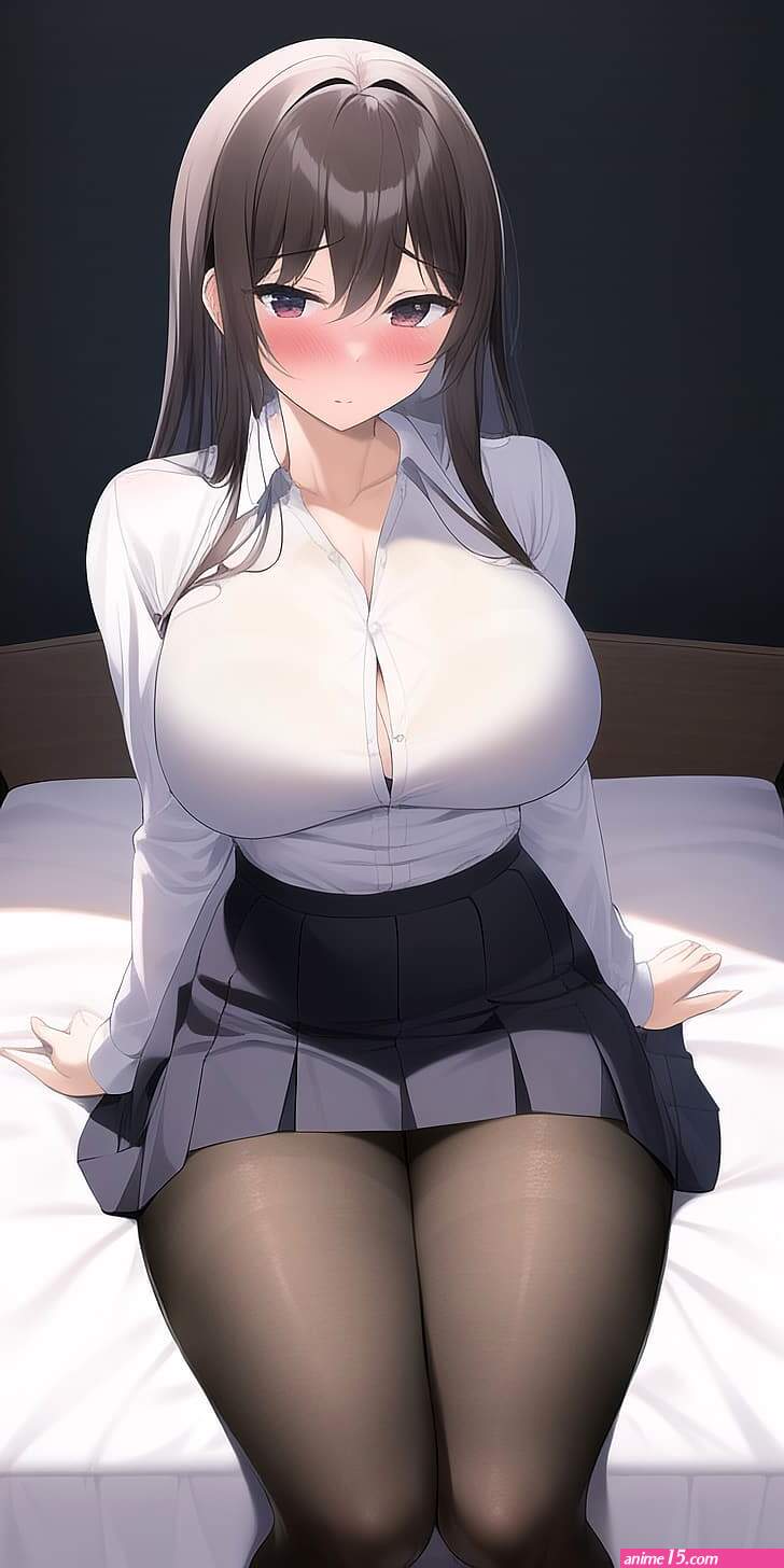 HD wallpaper: anime anime girls AI art big boobs vegefish solo artwork