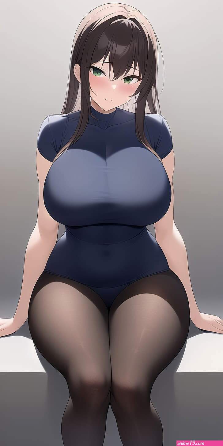 HD wallpaper: anime anime girls AI art big boobs vegefish solo artwork