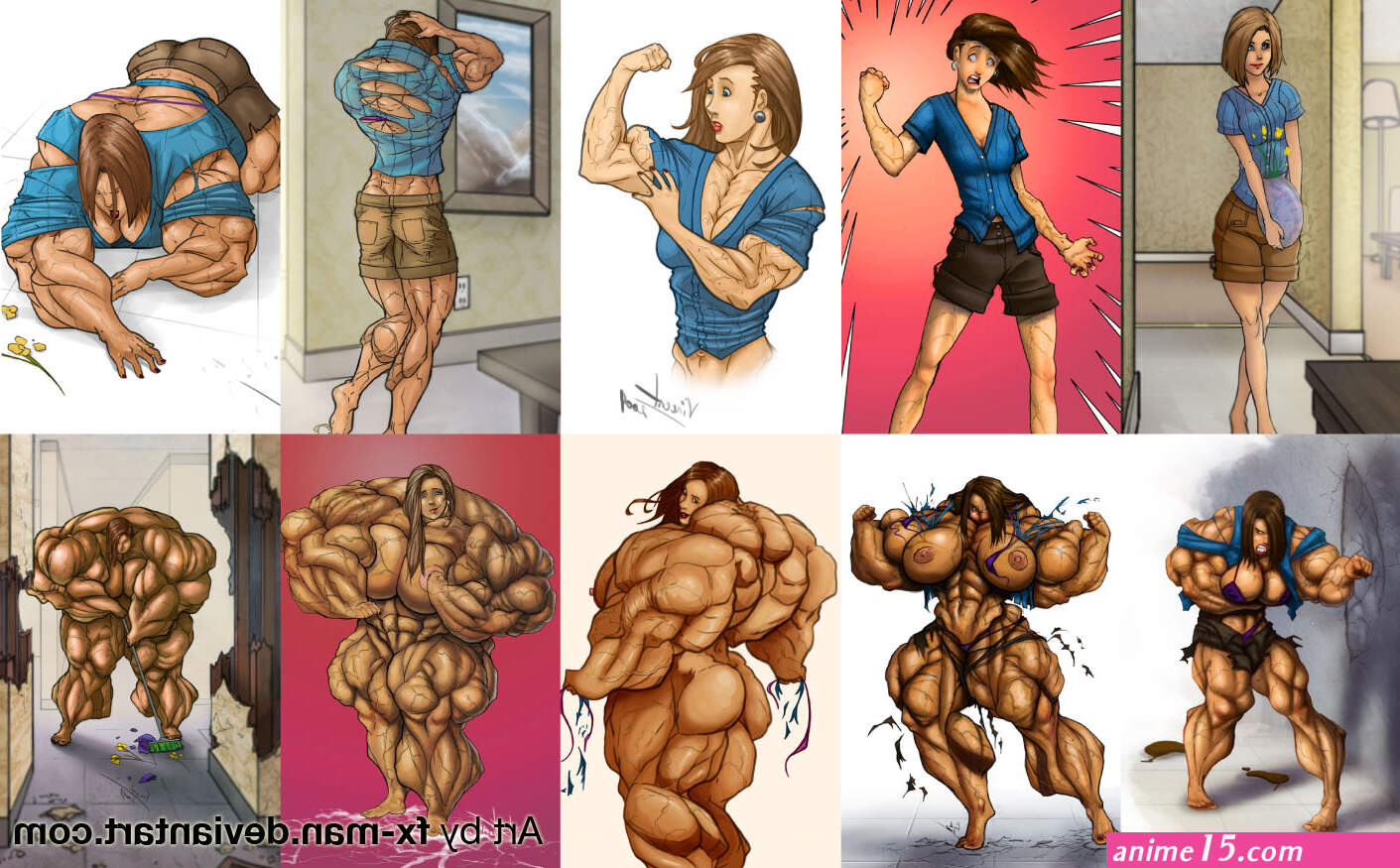 Area Orion: Female Muscle Growth Stories