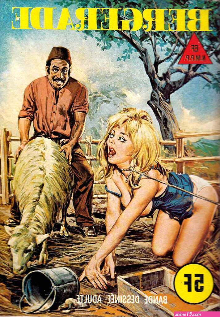 Covers of Sleazy Italian Adult Comic Books From the 1970s and 80s