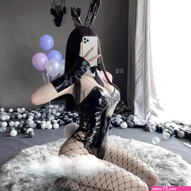 Women Bunny Bodysuit Sexy Anime Cosplay Costume Mai Sakurajima Rabbit Outfit