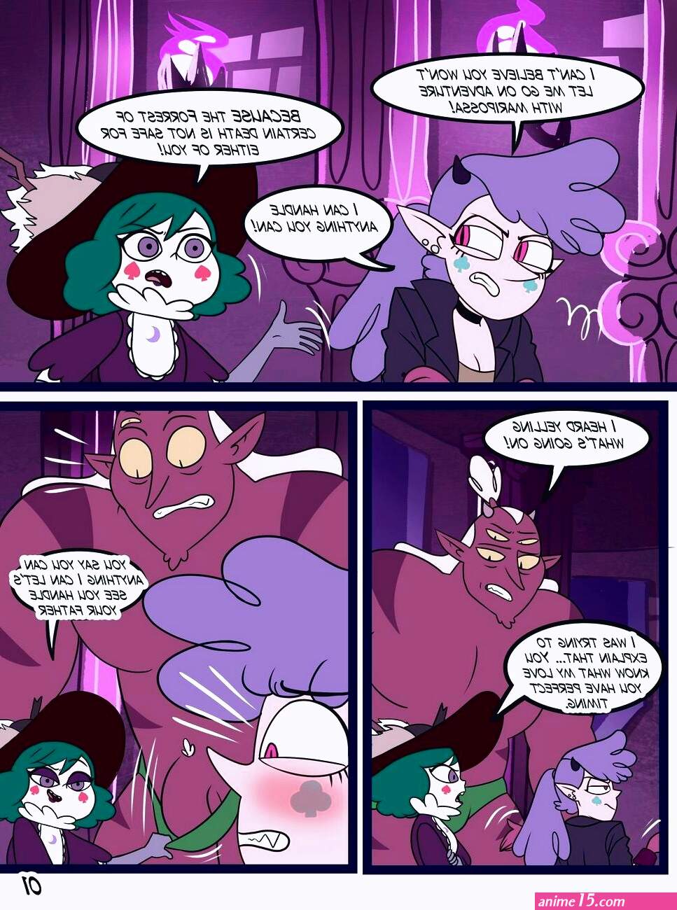 The Real Throne Of Mewni porn comic